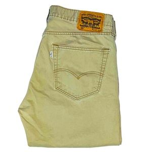 Levi’s Men’s 508 Slim Fit Jeans (W34xL32)(Khaki)